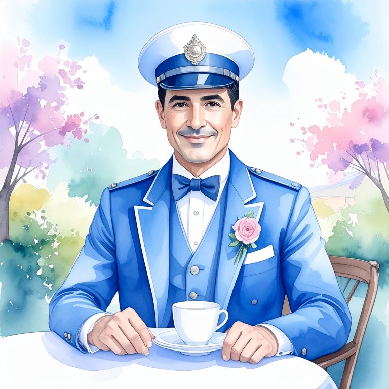 Firefly_Un maresciallo dei carabinieri in divisa, con il cappello della divisa spinto un po'  75774