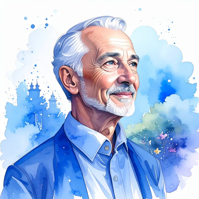 Firefly_un uomo di mezza età. è il preside di una scuola media. calvo, ha l'aria gentile anch 538596